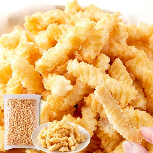 Tennei Seikatsu Twist-Fried (500g) Salt Flavor Crackers, Rice Crackers, Senbei, Snacks, Appetizers, Snacks, Simple Packaging, Large Capacity