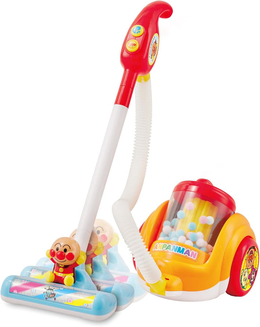 Agatsuma (AGATSUMA) Fun Cleaning with Anpanman! 2-Way Talking Vacuum Cleaner [2023] (Recommended Age: 3 and up)