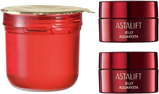 Astalift [Set of About 2 Weeks Mini Included] Jelly Aquista Replacement Refill (Jelly-Shaped Precedent Serum) Approx. 2 Months (2.1 oz (60 g) + Approx. 14 Days (0.2 oz (7 g) Mini x 2)