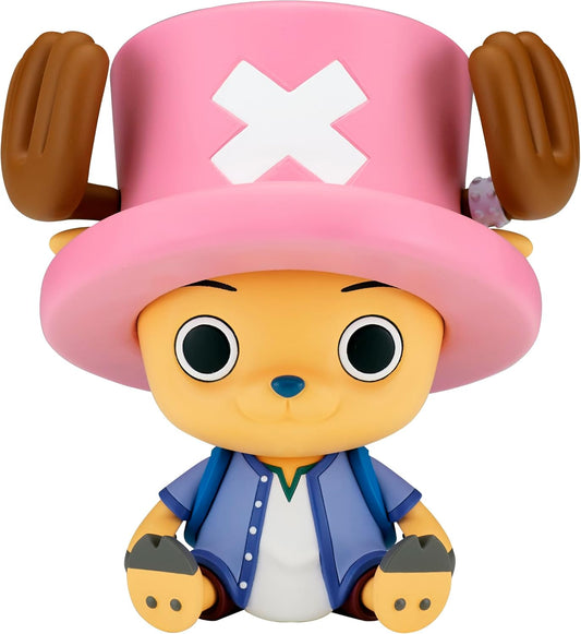 Banpresto Chopper One Piece Action Figure Soft Vinyl Mates Alabaster Ver.4 inches (11 cm) BP89725P Multicolored Collectible Figure Perfect for Anime Fans