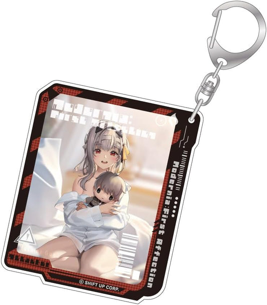 Arger Non-Products Nikke Acrylic Key Holder, Modernia: First Effect, Approx. W 2.6 x H 3.1 inches (66 x 80 mm), Acrylic