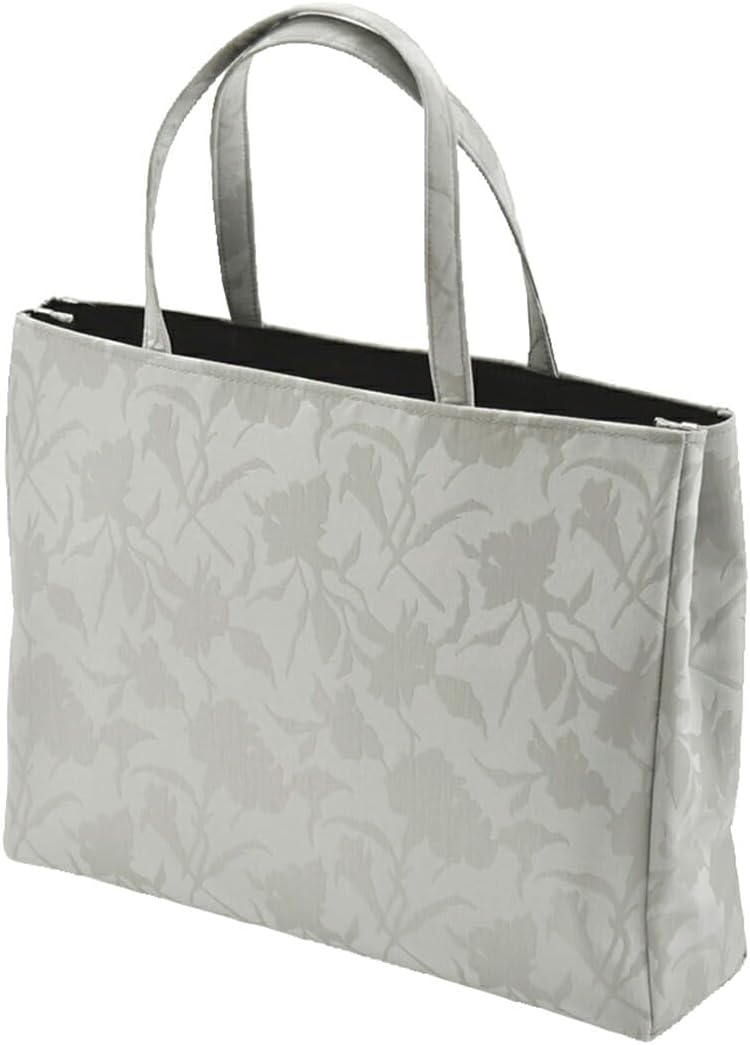 Nagomiya Japanese Kimono Bag, Casual, Made in Japan, Jacquard Tote Bag, Kimono Bag, Everyday Use, Small Pattern, Pongee, Handbag, Women's