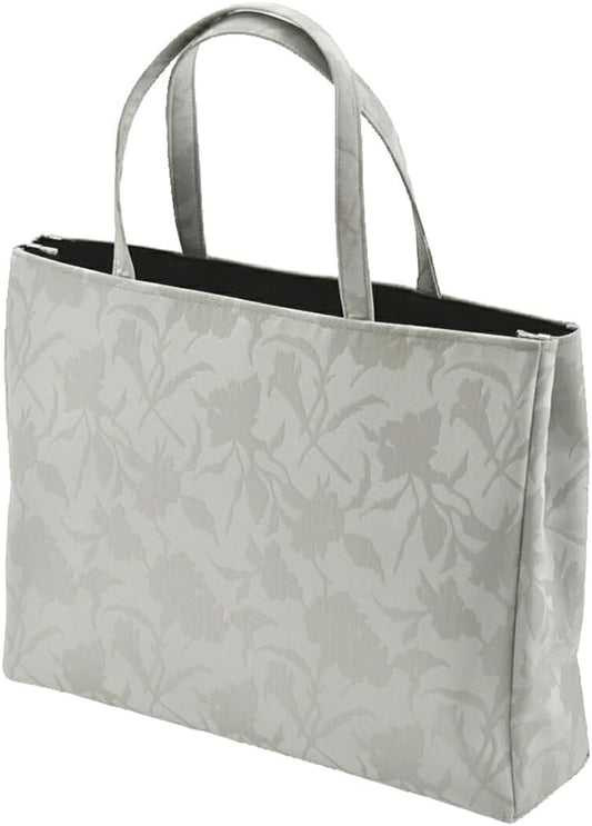 Nagomiya Japanese Kimono Bag, Casual, Made in Japan, Jacquard Tote Bag, Kimono Bag, Everyday Use, Small Pattern, Pongee, Handbag, Women's