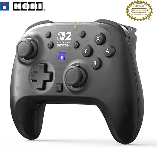 ワイヤレスホリパッド TURBO for Nintendo Switch™ 2 ミストブラック【Switch2・Switch両対応】