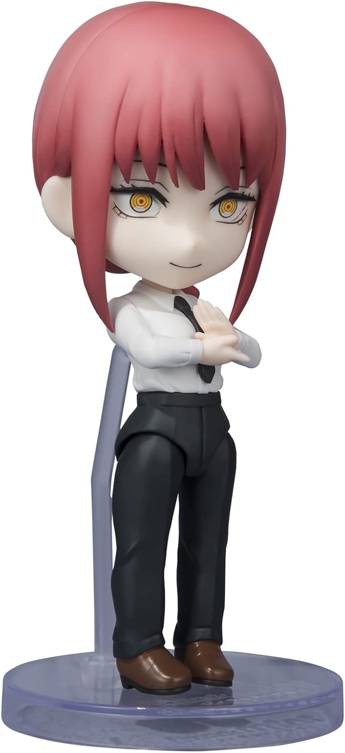 Figuarts Mini Chainsaw Man Makima, Approx. 3.5 inches (90 mm), PVC & ABS, Pre-painted Action Figure