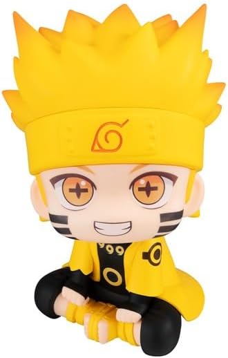 Rukappu Naruto Shippuden Uzumaki Naruto (Rixdo Sennin Mode), Approx. 4.3 inches (110 mm), PVC Pre-painted Action Figure