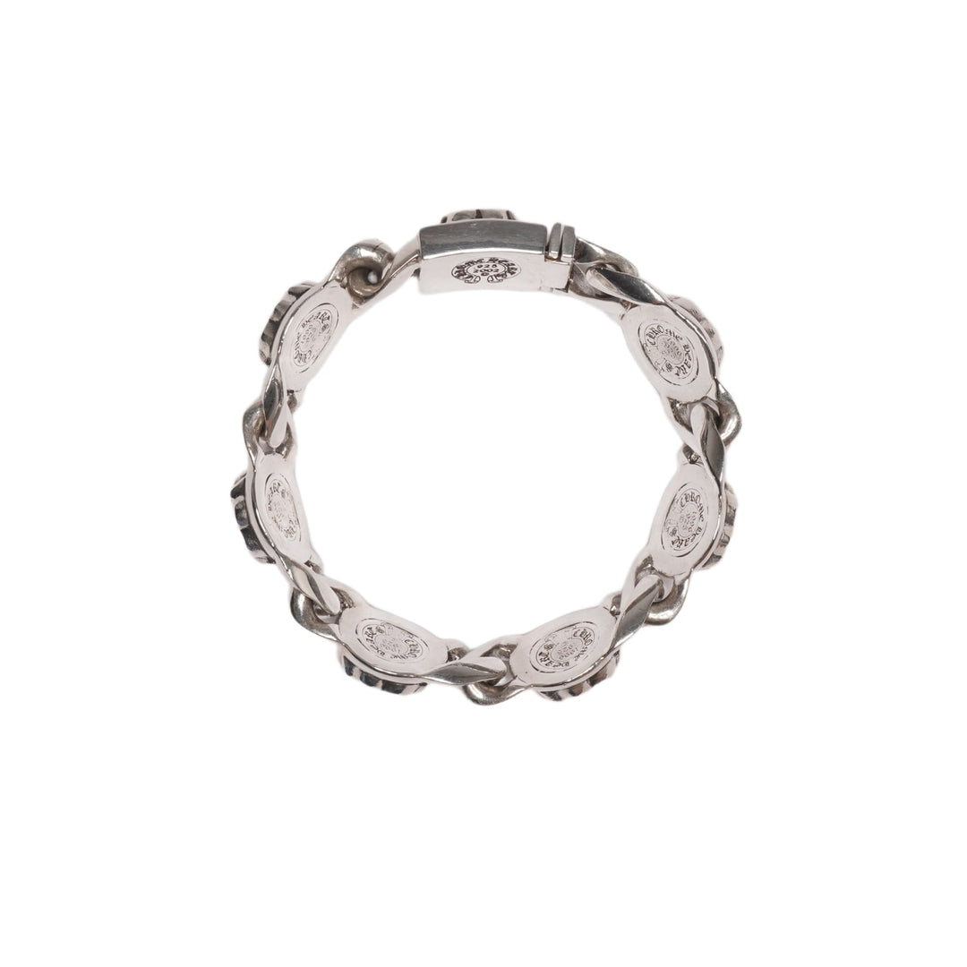 CHROME HEARTS 'MULTI EMBLEM' 5 LINK BRACELET