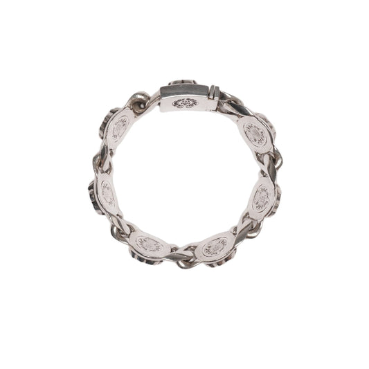 CHROME HEARTS 'MULTI EMBLEM' 5 LINK BRACELET