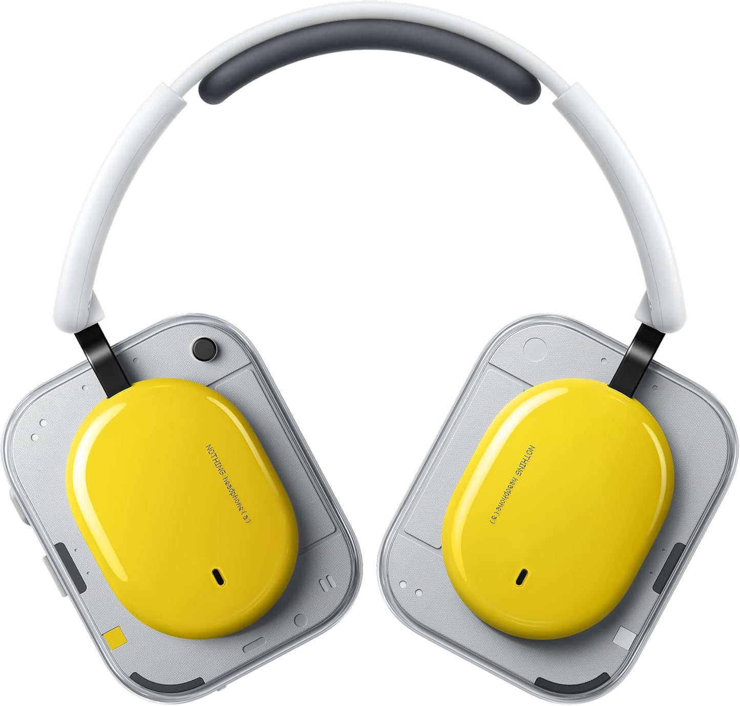 Nothing Wireless Headphones Headphone (A) Up to 135 Hours Playtime / Quick Charge / Tactile Control / Adaptive Active Noise Cancelling / Over-Ear / High Resolution + LDAC Certified / IP52 Dustproof