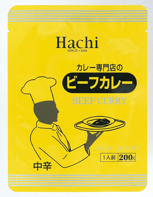 Bees Curry Specialty Store Beef Curry Medium Spicy 7.1 oz (200 g) x 15 Packs