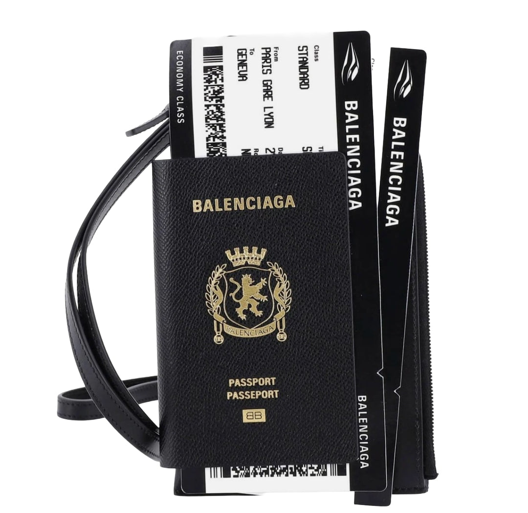 BALENCIAGA 'PASSPORT' PHONE HOLDER