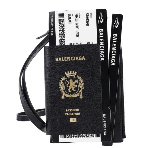 BALENCIAGA 'PASSPORT' PHONE HOLDER