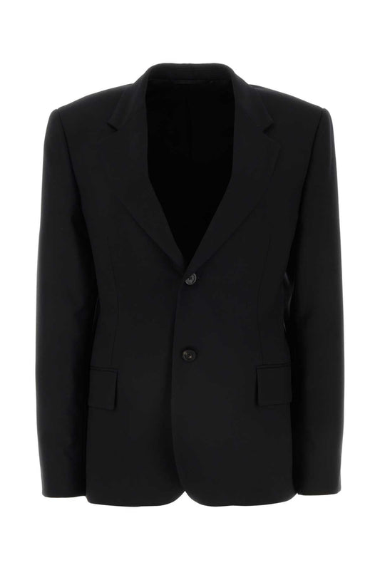 Balenciaga バレンシアガブラックウールブレザー - Image 1