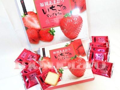 Taiho Bussan Fukuoka Amaou Strawberry Langue de Chat, 10 Pieces