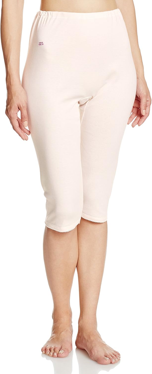Gunze KH3064 Women's Panties, Comfortable Workshop, 3/4 Length, 100% Cotton, Made in Japan