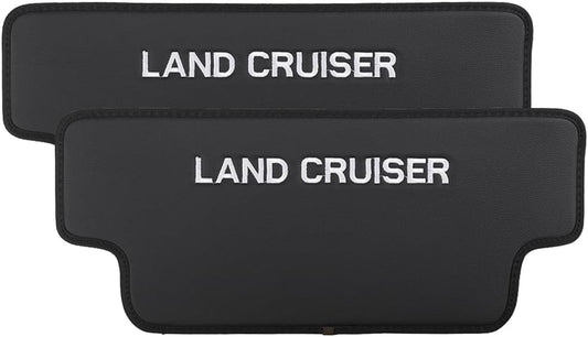 Toyota Land Cruiser 250 Series Rankle 250 Kick Guard Seat Back Leather Mat Seat Back Protector Interior Stain Resistant Logo