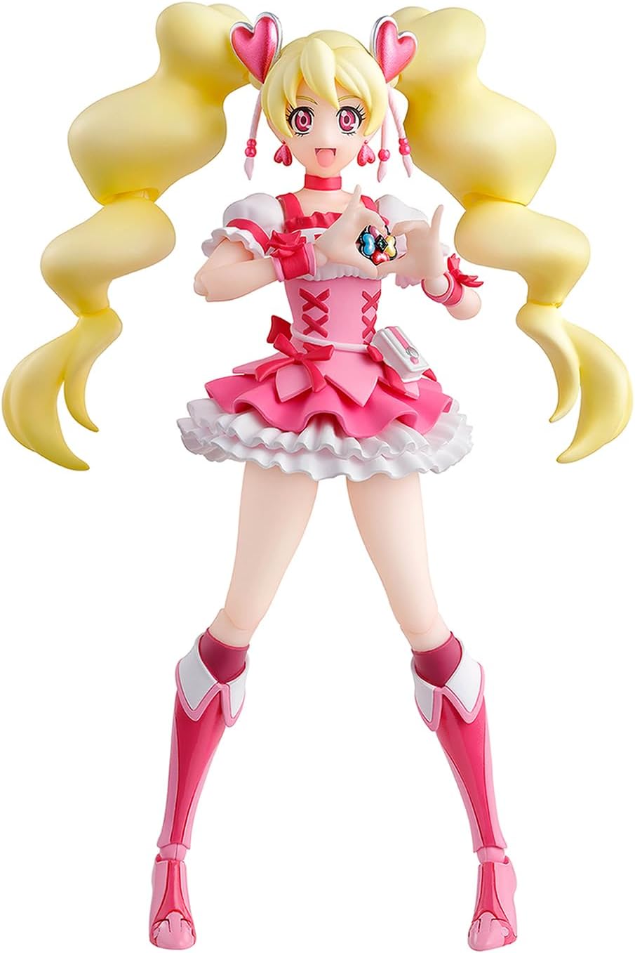 BANDAI SPIRITS S.H. Figuarts Fresh Pretty Cure! Cure Peach Precure Character Designer's Edition, Approx. 5.3 inches (135 mm), ABS & PVC Pre-painted Action Figure