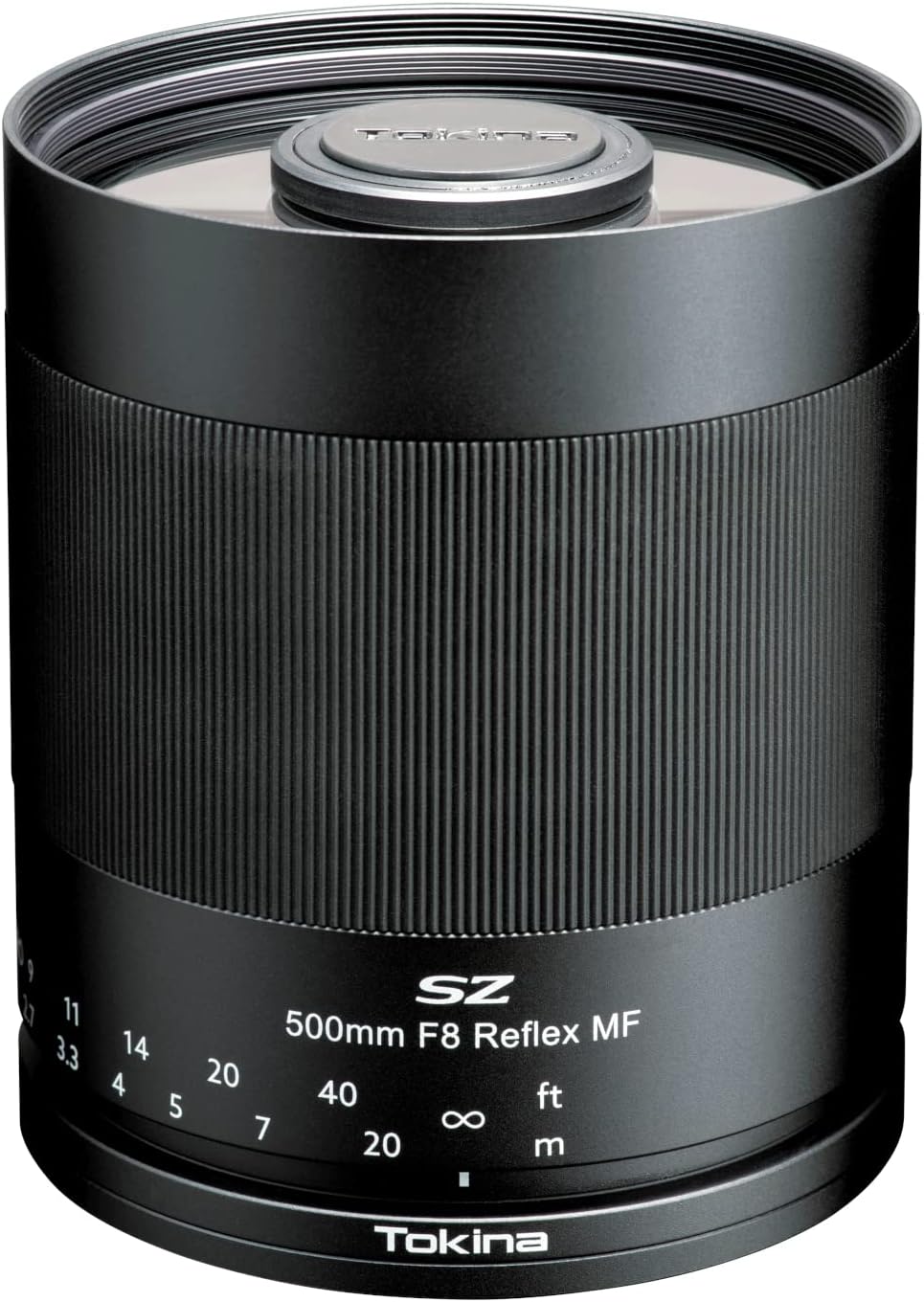 Tokina 264041 Telephoto Mirror Lens SZ 500mm F8 Reflex MF Canon EF Mount Manual Focus Interchangeable Mount Full Size