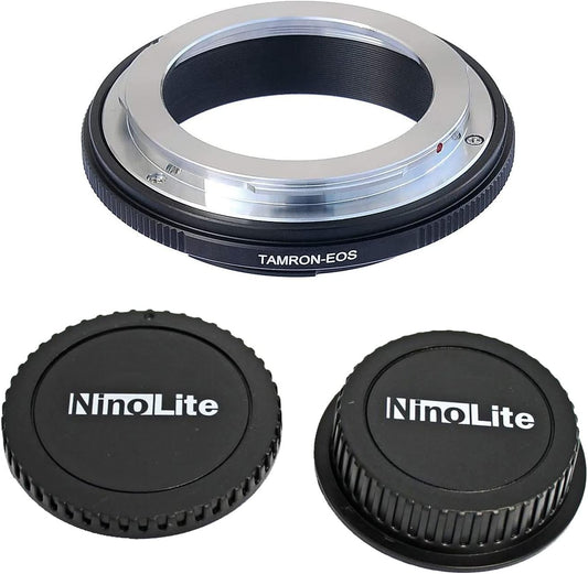 NinoLite 3 Pack Tamron-EOS Adapter + Cap for Canon EF Lens & EOS Camera Body