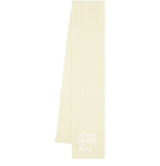 LOUIS VUITTON LV Script Scarf - Image 1