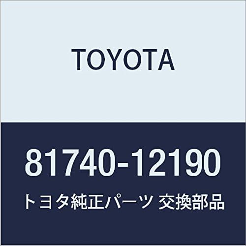 Genuine Toyota Side Turn Signal Lamp ASSY LH Corolla Model Number 81740-12190