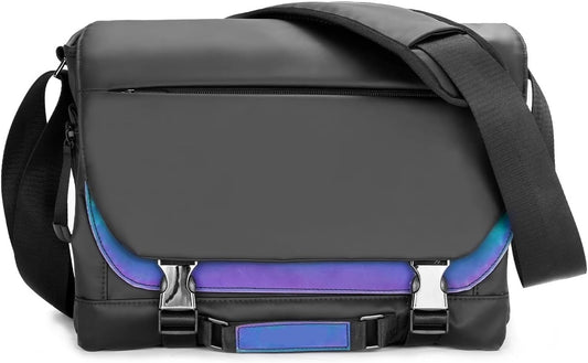 SCKCVGETFG Camera Shoulder Bag Compact Camera Bag with Tripod Holder Travel Bag Compatible for Canon Nikon Sony Fit For Fujifilm DSLR Camera Fit SLR Lens, L black, One size