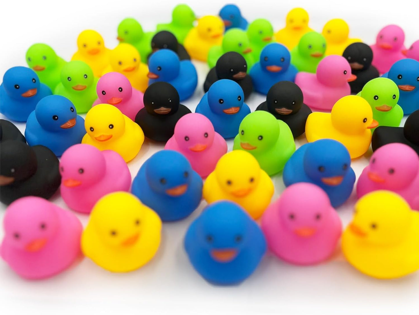 DINETTE Duck, Duck, Bath Toy, Sound, Pool, Water Play, Scooping Doll, Festival, Commercial Use, Large Capacity, Children, Baby, Duck-chan, Figure, Bath Goods (Set of 50)