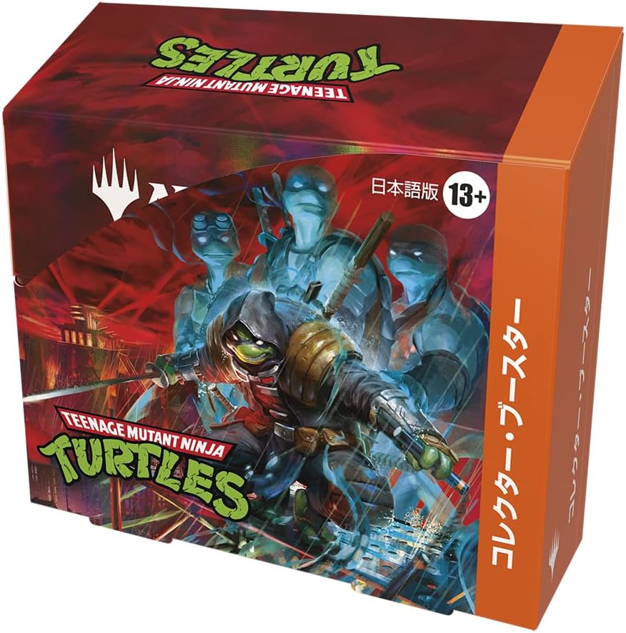 Magic: The Gathering | Mutant Turtles Collector Booster Japanese Edition (Box of 12 packs) MTG Trading Cards Wizards of the Coast TMT D51651400