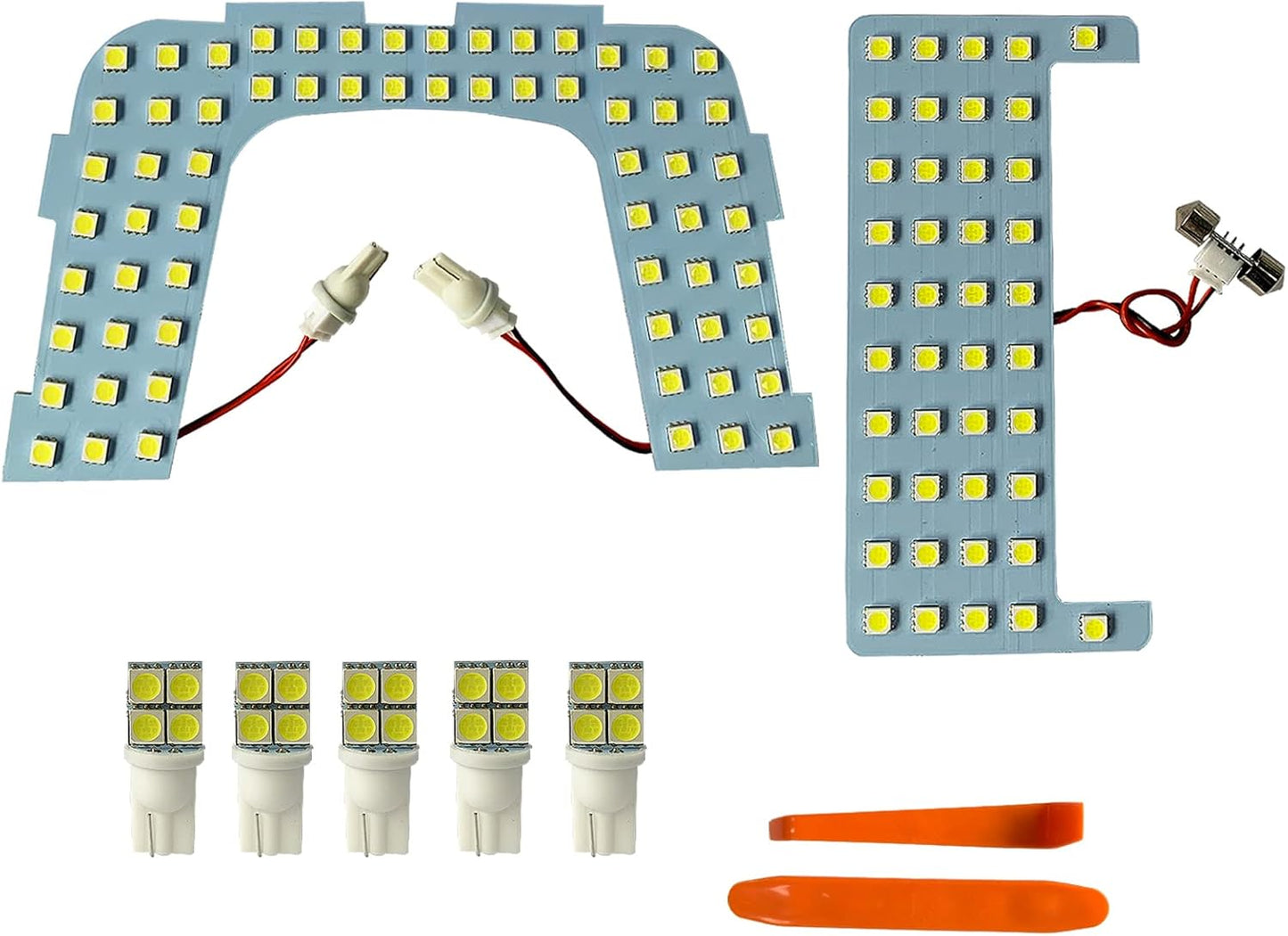 LTONXEN Priounce 50 Series LED Room Lamp, Toyota Indoor Light, Prius 50 Series, zvw50, zvw51, zvw55, Special Design, LED Bulb for Cars, Explosive Light, High Brightness, Interior, 5050, 3 Chips, SMD