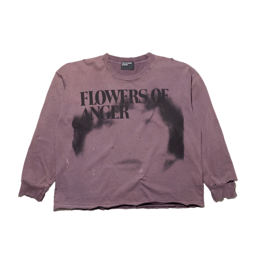 ENFANTS RICHES DÉPRIMÉS 'FLOWERS OF ANGER' LONGSLEEVE