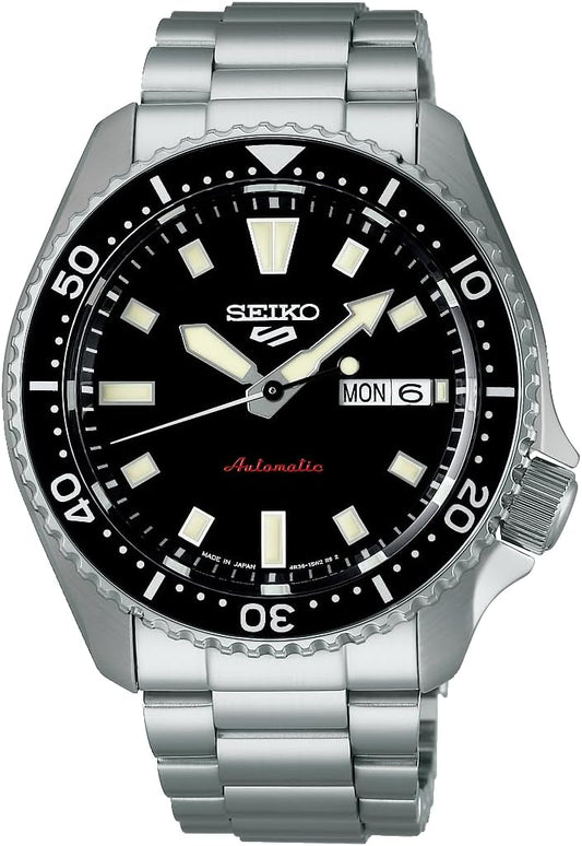 Seiko 5 Sports SKX Series "SKX399" Mechanical Automatic (Hand Winding Included) Men's, Dial: Black, Bracelet Type
