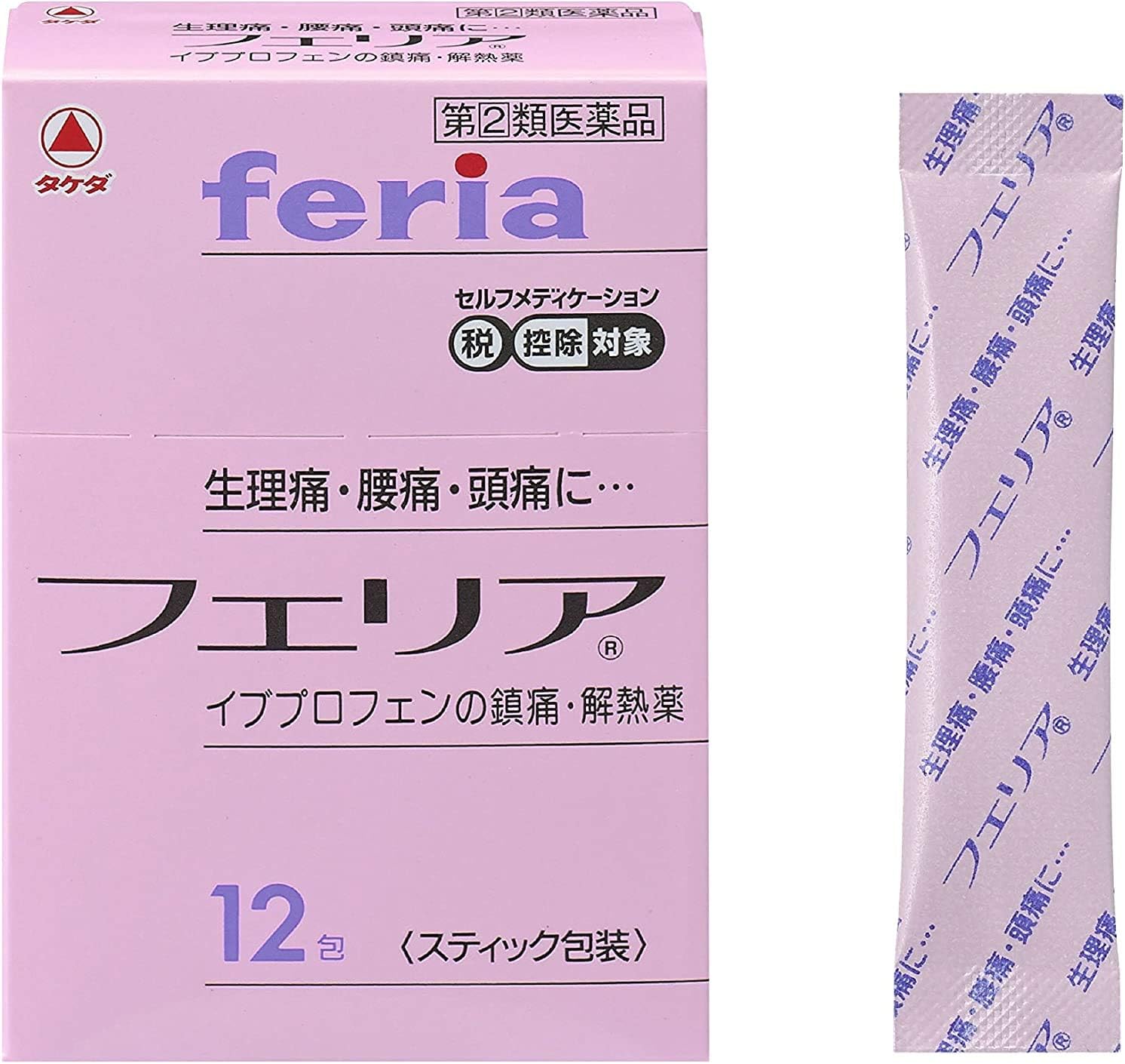 【指定第2類医薬品】フェリア 12包 ×3