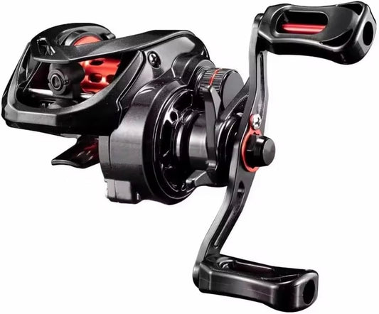 J-BARZILLAI Lightweight 5.3 oz (151 g) Bait Reel, Magnetic Brake, Vertical Reel, Equipped with Drag Sound