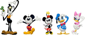Hallmark Keepsake - Adorno navideño colgante de Disney Mickey y sus amigos, Amigos para siempre, Juego de 5, Regalos para fanáticos de Disney 2024