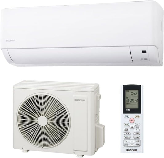 Iris Ohyama IHF-2209G Air Conditioner, 6 tatami mats (approx. 96-108 sq ft), Gentle Eco Mode + Watch Mode Sleep Mode, Comfortable Sleep Timer, Comfort Mode, Internal Cleaning Function, White, New Life