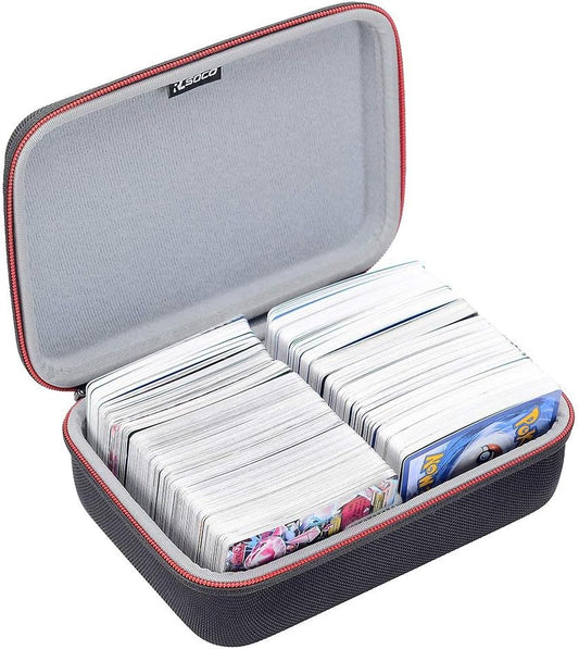 Pokemon Card Case, RLSOCO Large Capacity Card Game Storage Case, Compatible with Pokemon Trading Cards, DM23-BD1, Duel Masters TCG, Eevee Heroes, Duel Masters, Yu-Gi-Oh! OCG, Dragon Ball Card Game,