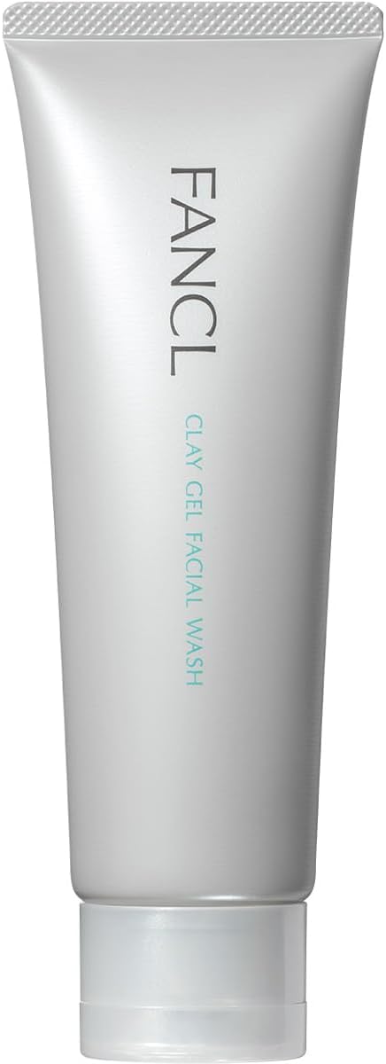 FANCL Mud Gel Facial Cleanser, 4.2 oz (120 g) (Approx. 60 Doses) Facial Cleansing, Additive-Free (Square Plug, Pores, Strawberry Nose, Blackheads), Facial Cleansing Gel, Face Cleanser, Mud Pack
