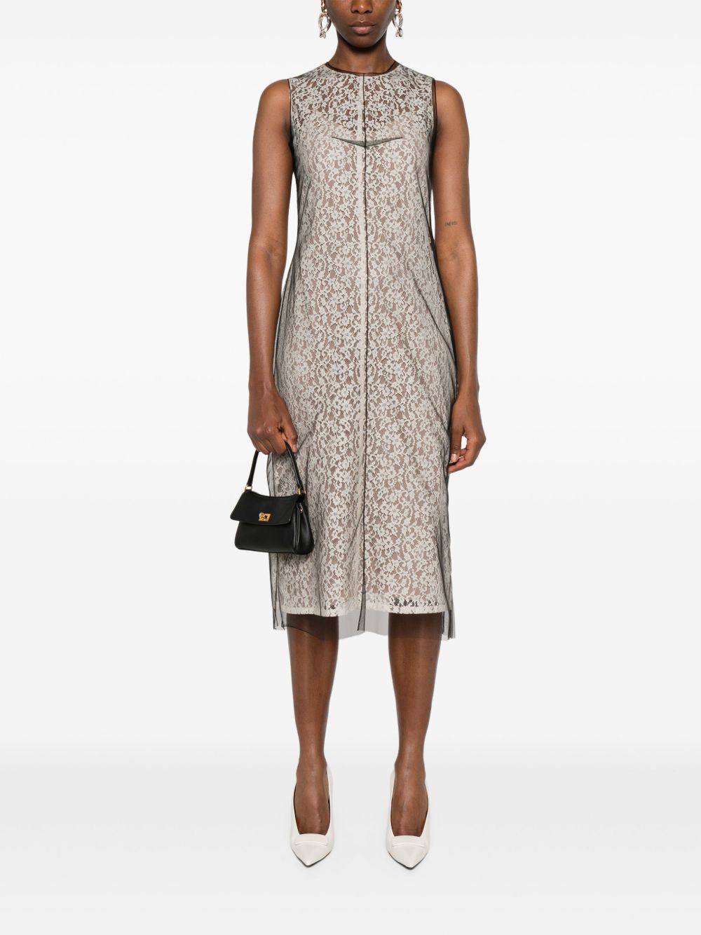 Fendi フェンディレースミディドレス - Image 1