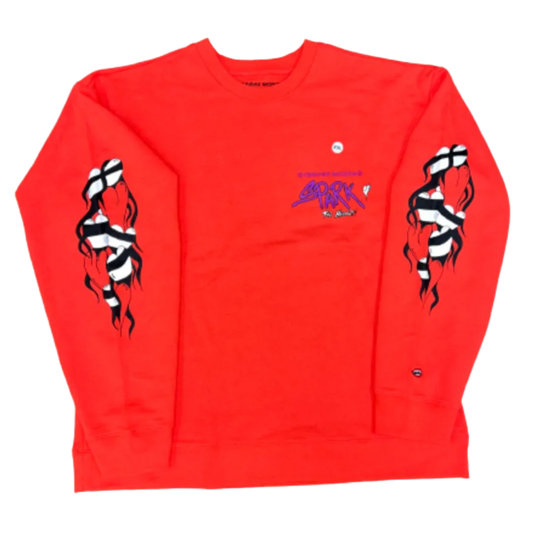 CHROME HEARTS MATTY BOY 'SADISTIC LIPSTICK' CREWNECK
