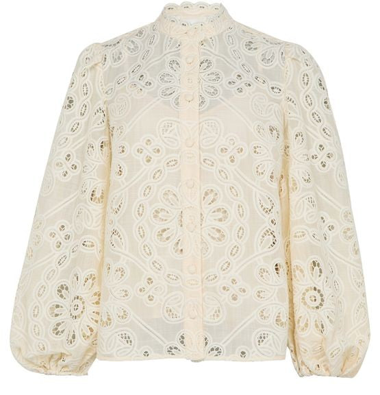 ZIMMERMANN Rhiannon embroidered blouse - Image 1