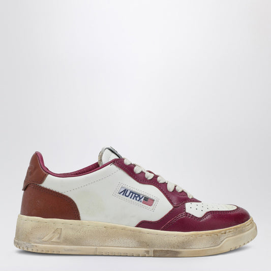 Autry Super Vintage White/Purple/Brown Sneaker - Image 1