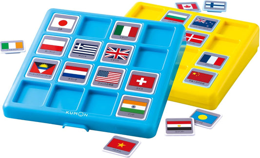 Kumon Publishing Logical Flag Puzzle Educational Toy for Ages 4 and Up KUMON LK-10