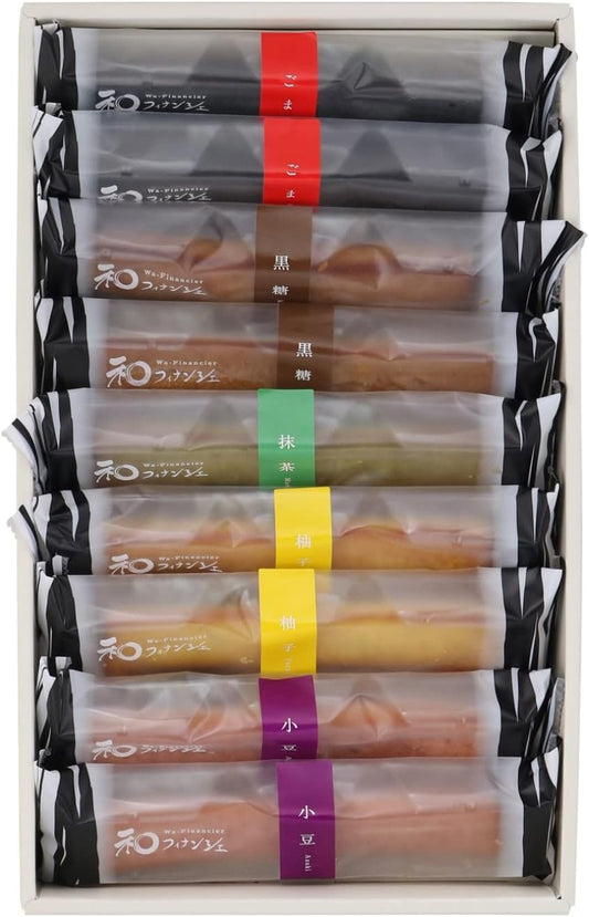 Igetado Japanese Financier Medium 1 Box (9 pieces)