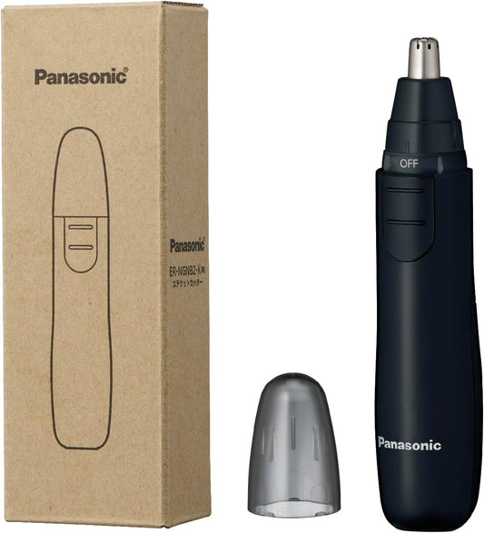 【2024 Release/Battery Operated】Panasonic Battery-Powered Nasal Hair Cutter, Etiquette Cutter for Men, Eyebrows, Beard, Ears ER-NGNB2-K 【Exclusive】