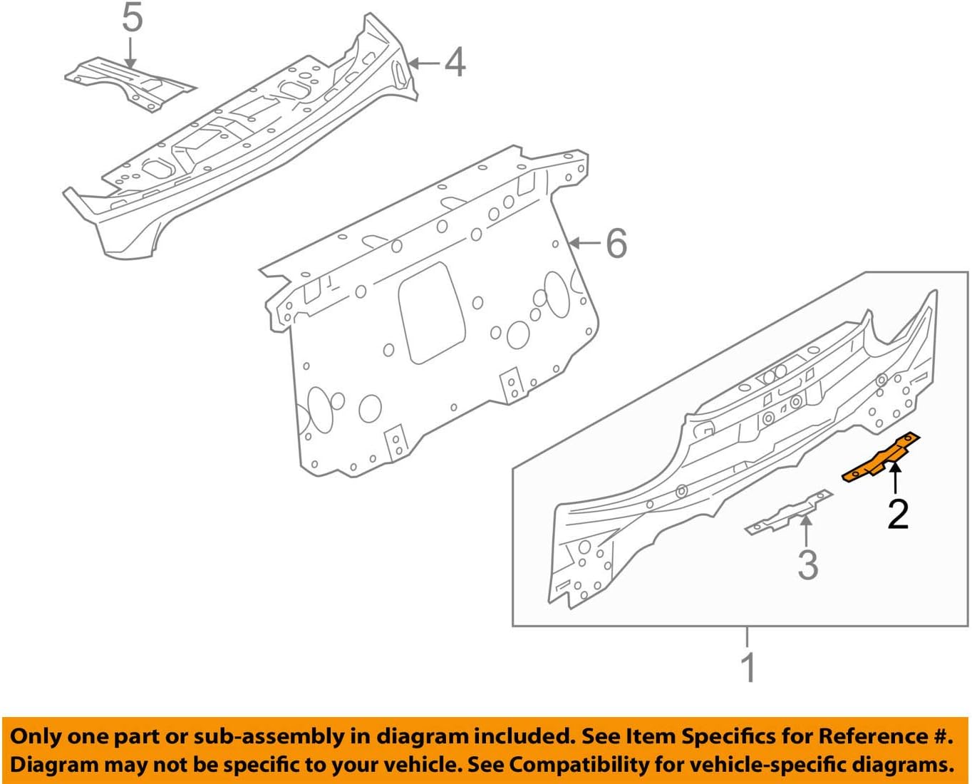 NISSAN Genuine Part Bracket Rear