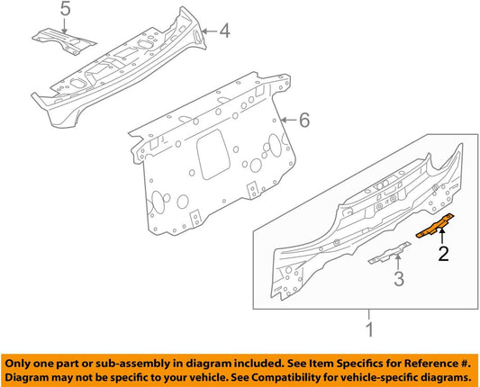 NISSAN Genuine Part Bracket Rear