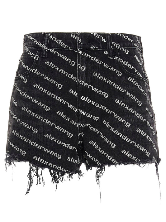 Denim X Alexander Wang デニムxアレクサンダーワン「バイト」ショートパンツ - Image 1