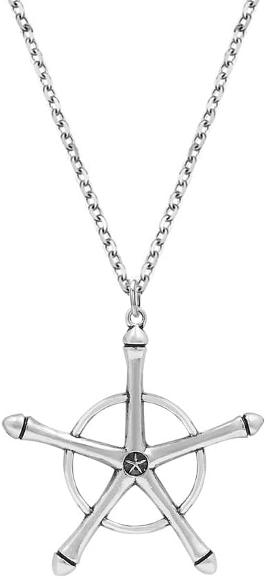 Akixen Bleach Reaper Rinder Ishida Uryu Necklace, Cosplay, Anime Tools, Lightweight, Accessory, Fashion Accessory, Halloween, Christmas Gift