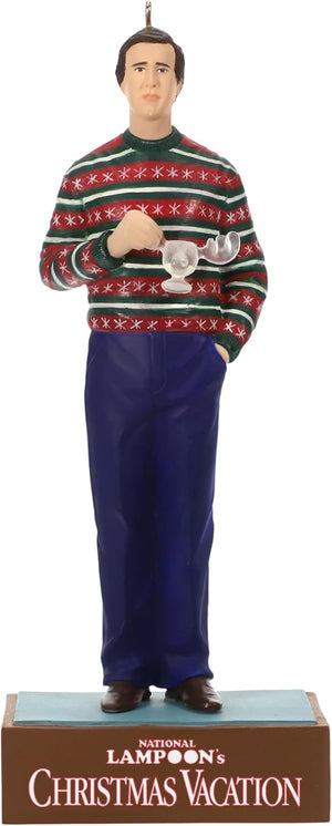 Hallmark Keepsake Adorno de Navidad, National Lampoon's Christmas Vacation Copa de Alegría de Clark Con Sonido, Regalos de Películas Navideñas