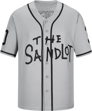 Traje de los años 90 para hombre, Sandlot 30 Jersey Rodriguez 30 Squints 5 Yeah-Yeah 11 Camisetas de béisbol de manga corta para hombres y mujeres